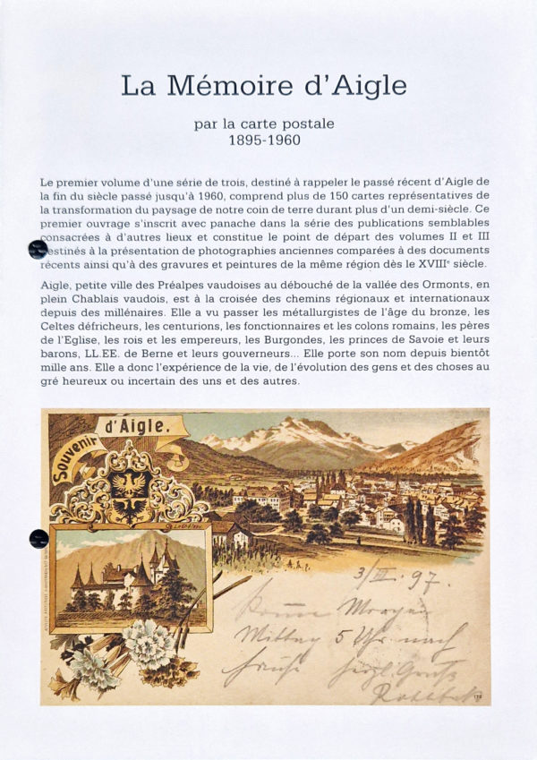 LA MÉMOIRE D’AIGLE, 3 volumes – Image 9
