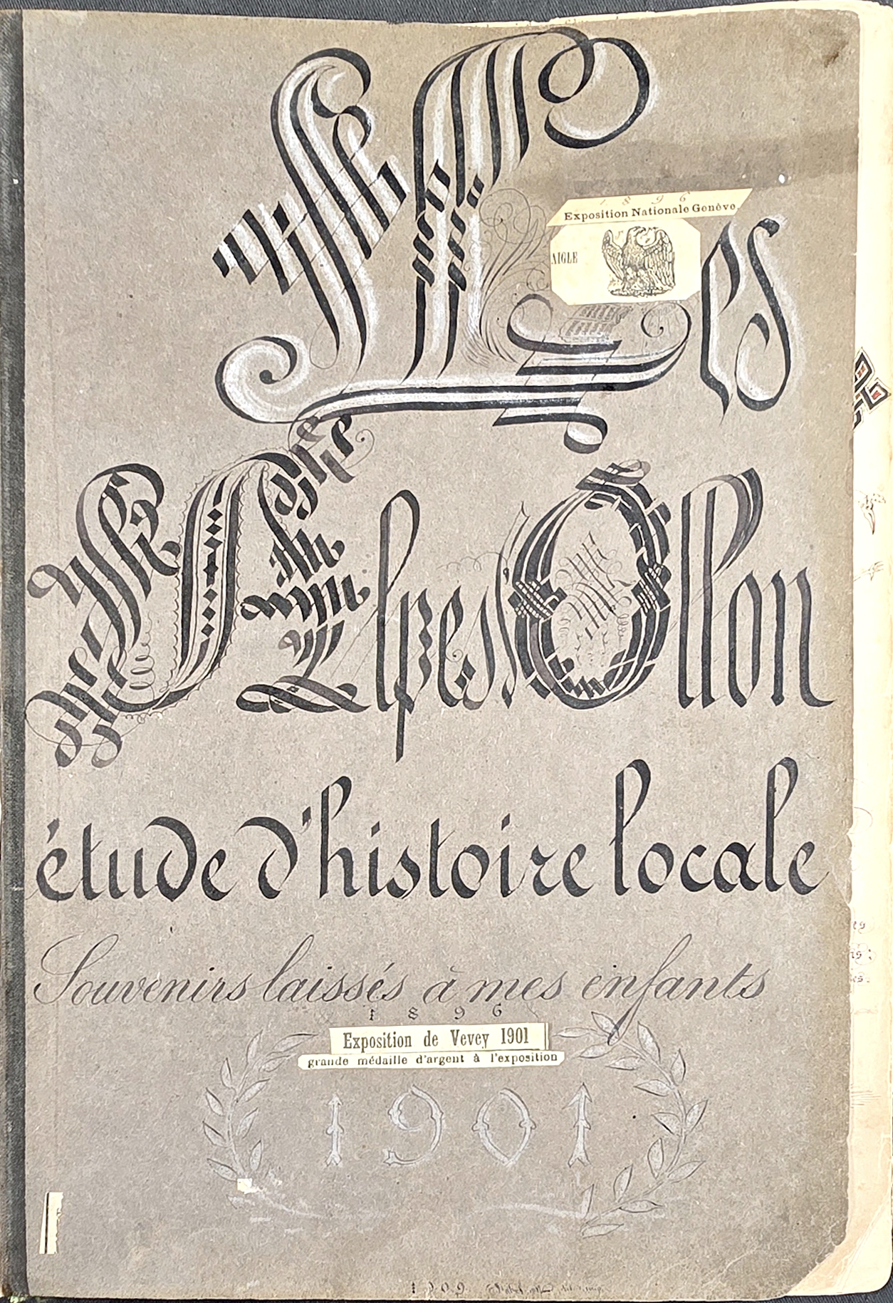 Page de garde monographie