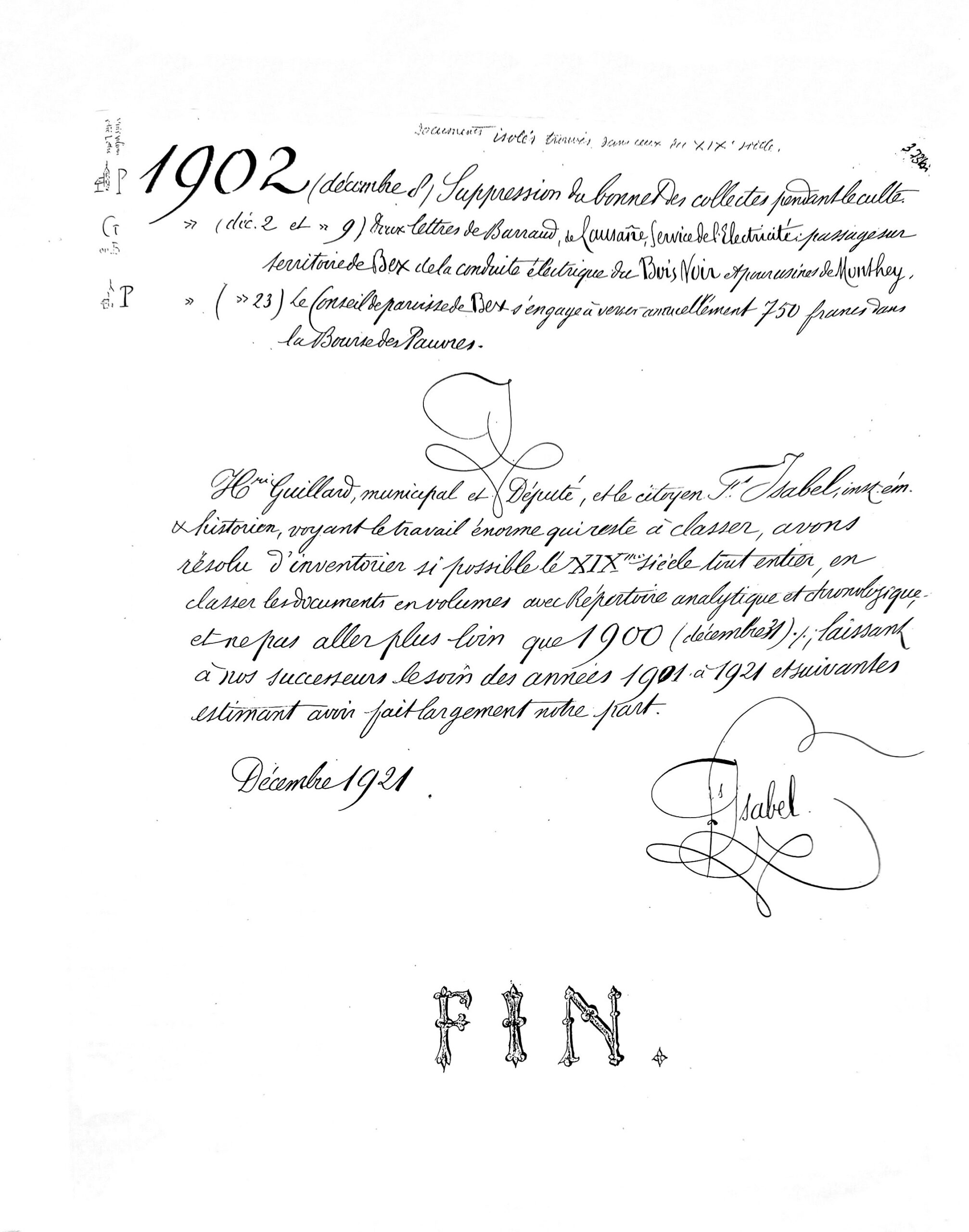 Dernière page répertoire