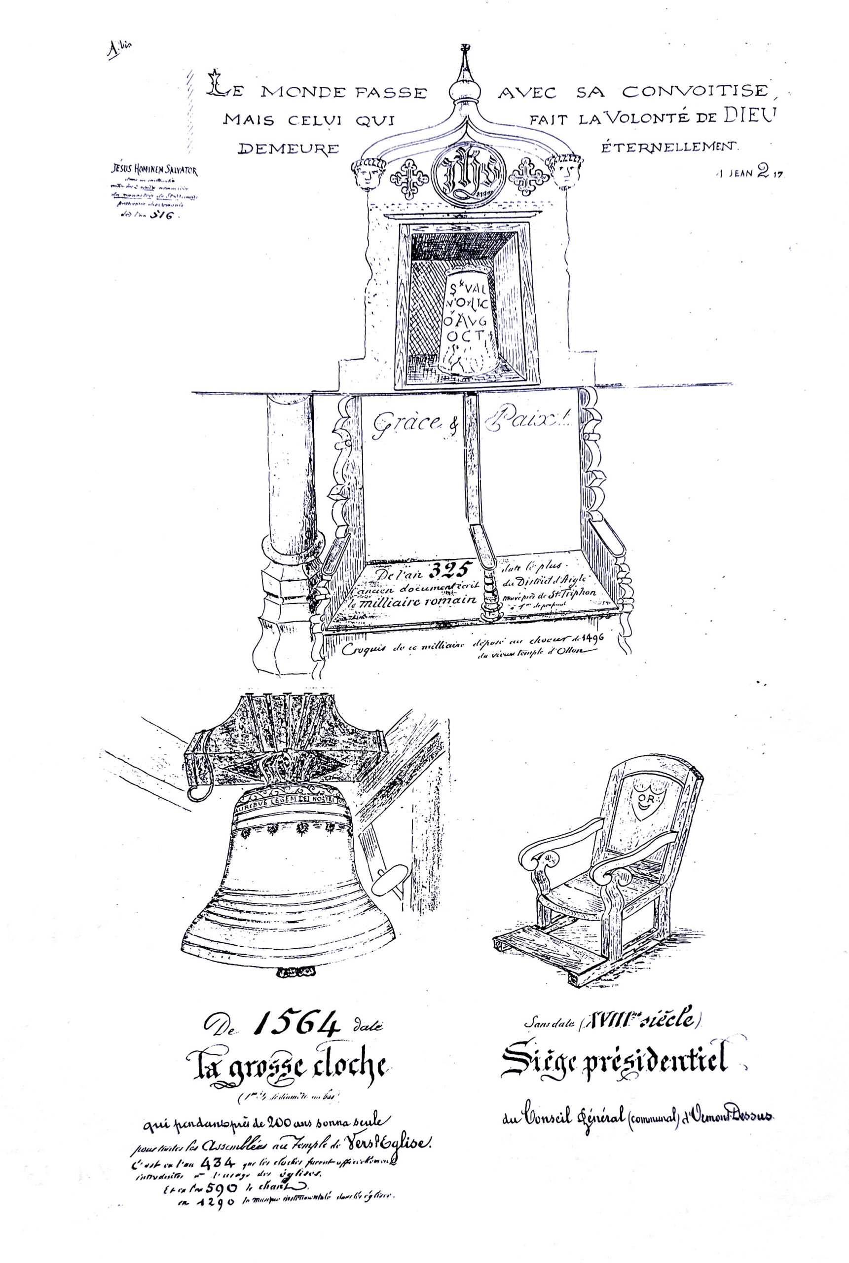 Dos page titre dessins